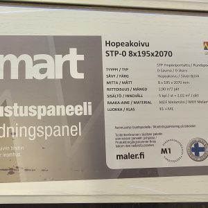 Hopeakoivu STP-0 8x195x2070 B-laatu